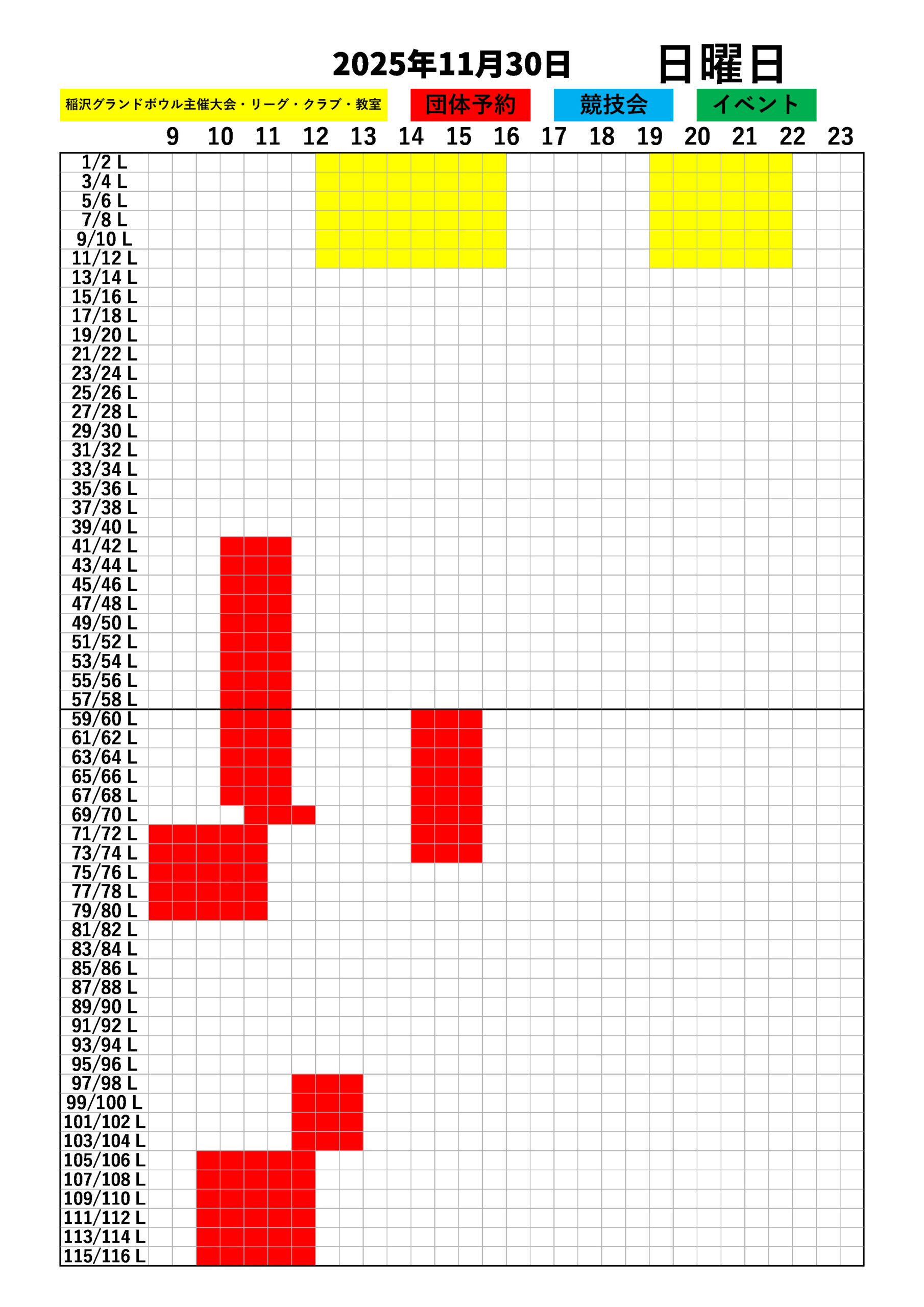 混雑情報11.24-11.30のサムネイル