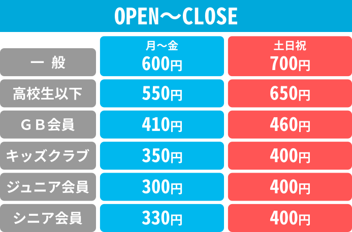 料金 鈴鹿グランドボウル 料金 鈴鹿グランドボウル